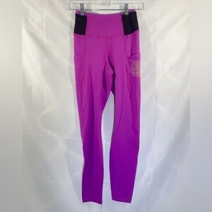 The North Face Leggings Trailwear Womens Pants Active Stretch Logo Sz XS